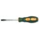 Slotted screwdriver with soft grip (hex shaft)